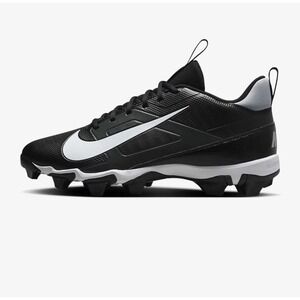 NEW Nike Alpha Menace 4 Shark Wide Black / White Mens Size 11 Cleats FQ3875-001
